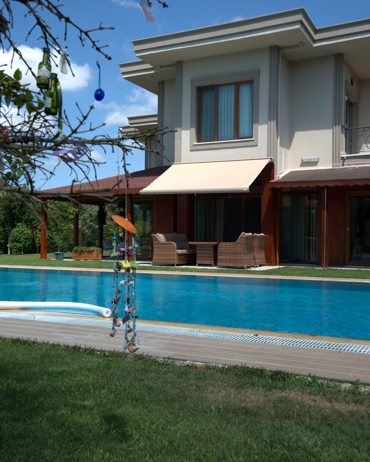 Tepekent Residence pergola installation, Çatalca, İstanbul
