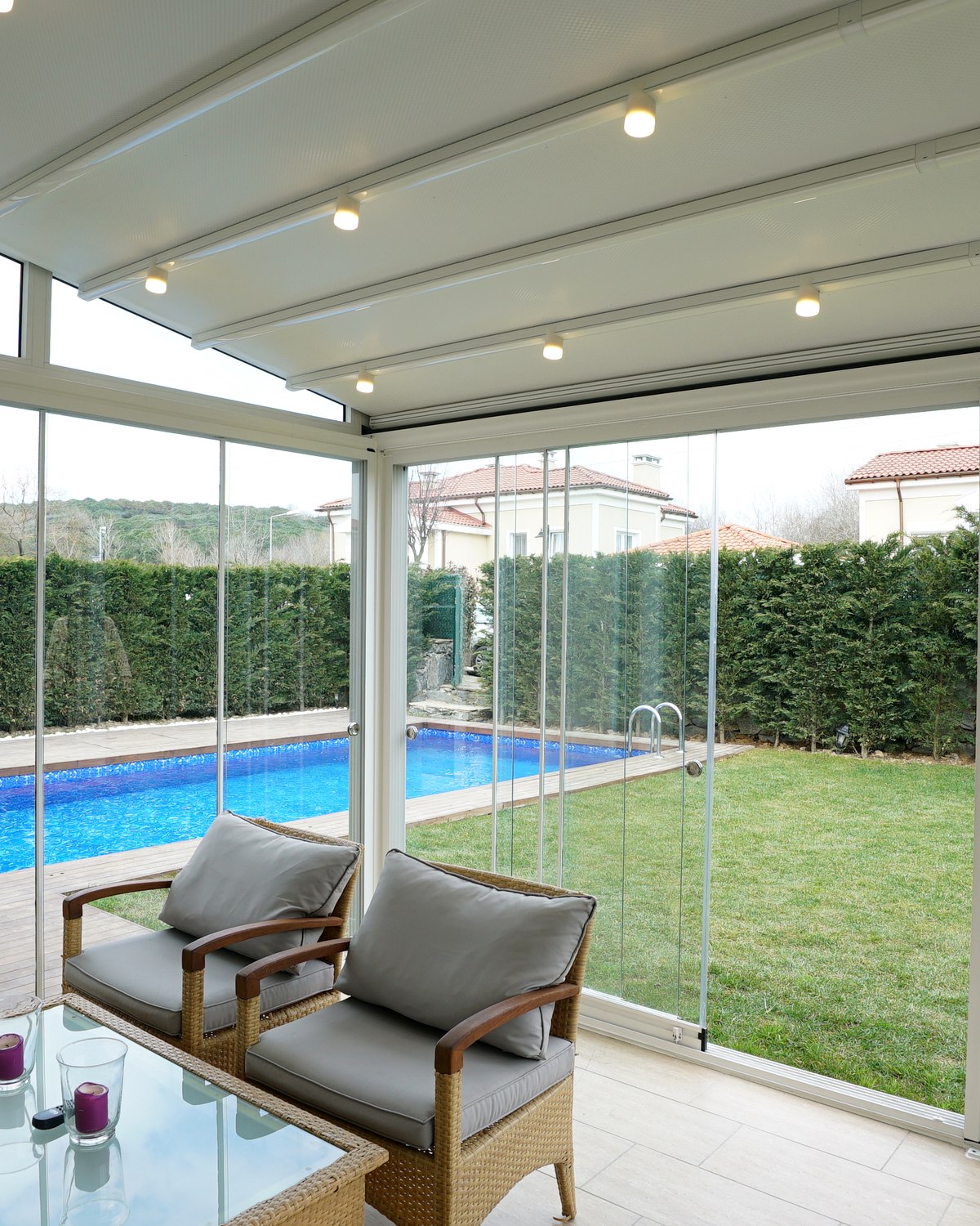 Neo Gölpark Houses pergola installation, Arnavutköy, İstanbul