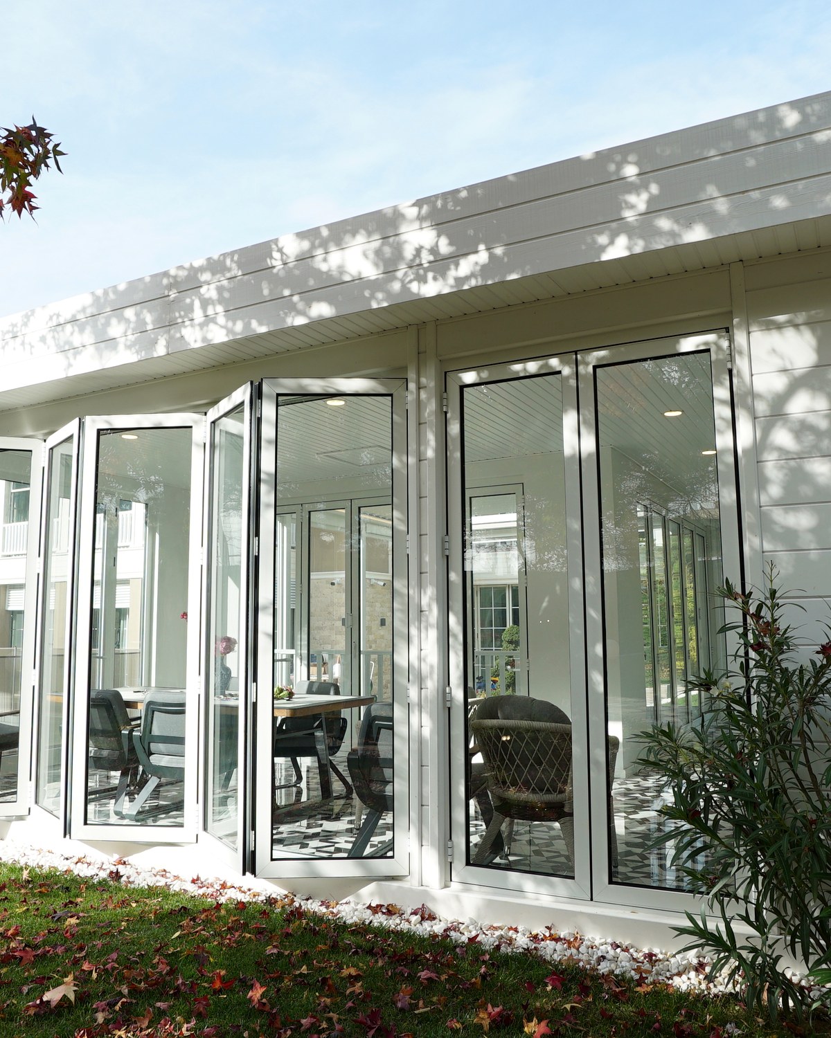 Garden Room pergola installation, Beykoz, İstanbul